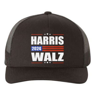 Harris Waltz 2024  Kamala Harris Tim Waltz 2024 Yupoong Adult 5-Panel Trucker Hat