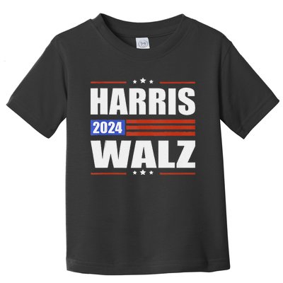 Harris Waltz 2024  Kamala Harris Tim Waltz 2024 Toddler T-Shirt