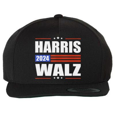 Harris Waltz 2024  Kamala Harris Tim Waltz 2024 Wool Snapback Cap