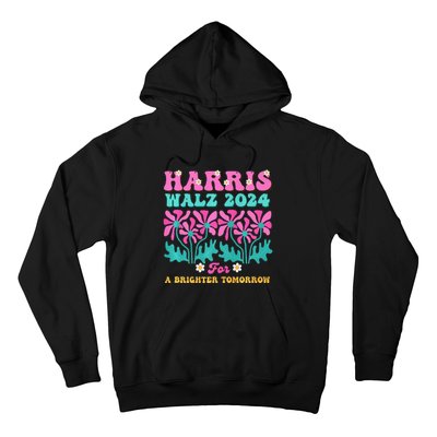 Harris Waltz 2024 For A Brighter Tomorrow Boho Aesthetic Joy Premium Hoodie