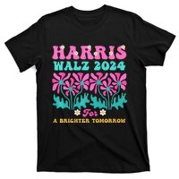 Harris Waltz 2024 For A Brighter Tomorrow Boho Aesthetic Joy Premium T-Shirt