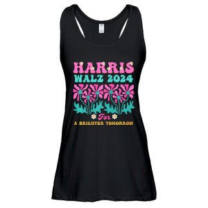 Harris Waltz 2024 For A Brighter Tomorrow Boho Aesthetic Joy Premium Ladies Essential Flowy Tank