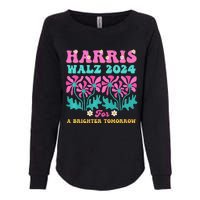 Harris Waltz 2024 For A Brighter Tomorrow Boho Aesthetic Joy Premium Womens California Wash Sweatshirt