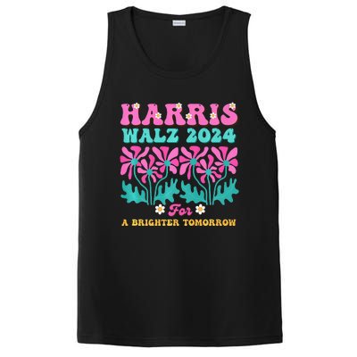 Harris Waltz 2024 For A Brighter Tomorrow Boho Aesthetic Joy Premium PosiCharge Competitor Tank