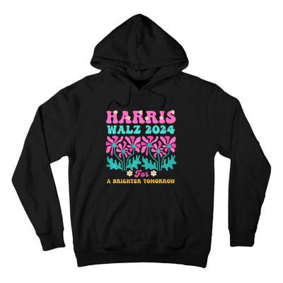 Harris Waltz 2024 For A Brighter Tomorrow Boho Aesthetic Joy Premium Tall Hoodie