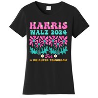 Harris Waltz 2024 For A Brighter Tomorrow Boho Aesthetic Joy Premium Women's T-Shirt