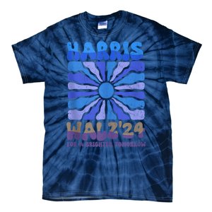 Harris Walz 2024 Election Harris Walz24 For A Brighter Tomorrow Tie-Dye T-Shirt