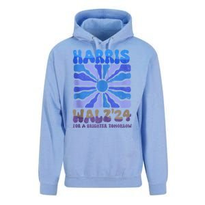 Harris Walz 2024 Election Harris Walz24 For A Brighter Tomorrow Unisex Surf Hoodie