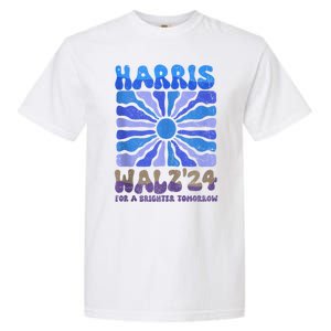 Harris Walz 2024 Election Harris Walz24 For A Brighter Tomorrow Garment-Dyed Heavyweight T-Shirt