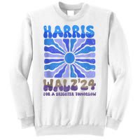 Harris Walz 2024 Election Harris Walz24 For A Brighter Tomorrow Sweatshirt