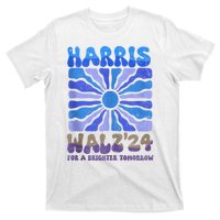 Harris Walz 2024 Election Harris Walz24 For A Brighter Tomorrow T-Shirt