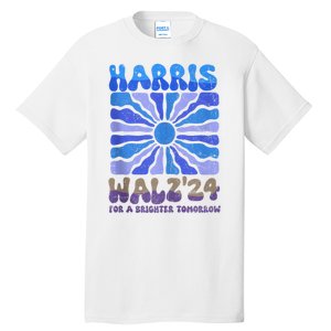 Harris Walz 2024 Election Harris Walz24 For A Brighter Tomorrow Tall T-Shirt