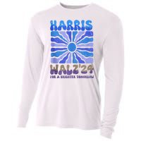 Harris Walz 2024 Election Harris Walz24 For A Brighter Tomorrow Cooling Performance Long Sleeve Crew