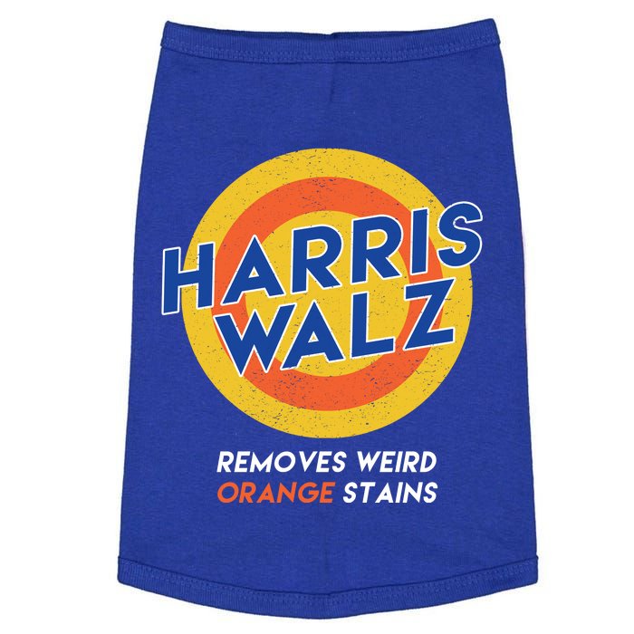 Harris Walz 2024 Removes Weird Orange Stains Funny Doggie Tank