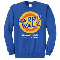 Harris Walz 2024 Removes Weird Orange Stains Funny Sweatshirt