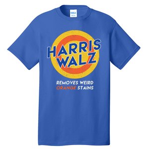 Harris Walz 2024 Removes Weird Orange Stains Funny Tall T-Shirt