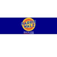 Harris Walz 2024 Removes Weird Orange Stains Funny Bumper Sticker