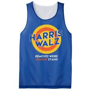 Harris Walz 2024 Removes Weird Orange Stains Funny Mesh Reversible Basketball Jersey Tank