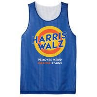 Harris Walz 2024 Removes Weird Orange Stains Funny Mesh Reversible Basketball Jersey Tank