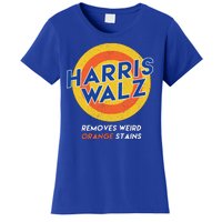 Harris Walz 2024 Removes Weird Orange Stains Funny Women's T-Shirt