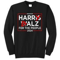 Harris Walz 24 Harry Balz For The People 2024 Democratics Sweatshirt