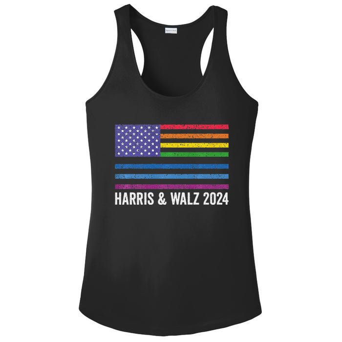 Harris Waltz 2024 Election Kamala Harris Tim Waltz 2024 Premium Ladies PosiCharge Competitor Racerback Tank