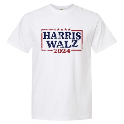 Harris Waltz 2024 Election Kamala Harris Tim Waltz 2024 Garment-Dyed Heavyweight T-Shirt