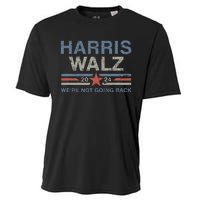 Harris Waltz 2024 Harris Walz WeRe Not Going Back Cooling Performance Crew T-Shirt