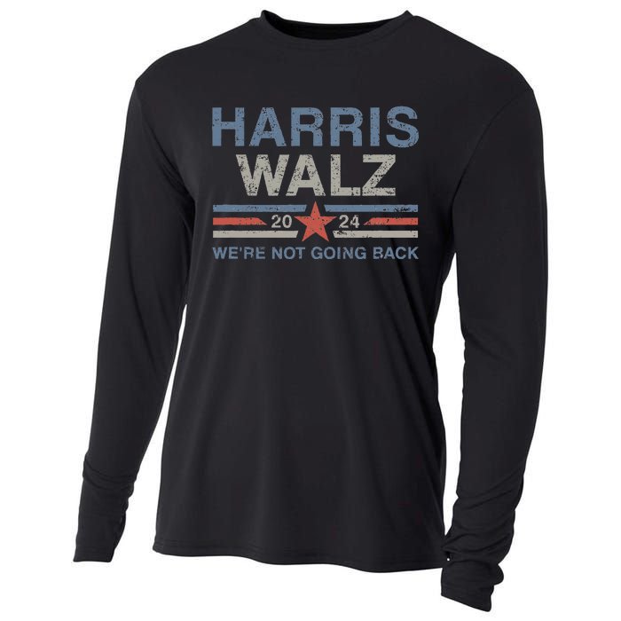 Harris Waltz 2024 Harris Walz WeRe Not Going Back Cooling Performance Long Sleeve Crew