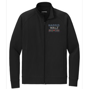 Harris Waltz 2024 Harris Walz WeRe Not Going Back Stretch Full-Zip Cadet Jacket