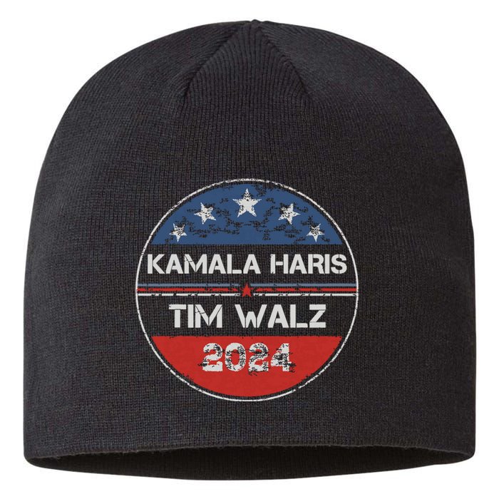 Harris Walz 2024 For President Patriotic Kamala Waltz 2024 Sustainable Beanie