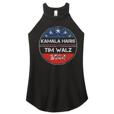 Harris Walz 2024 For President Patriotic Kamala Waltz 2024 Women’s Perfect Tri Rocker Tank