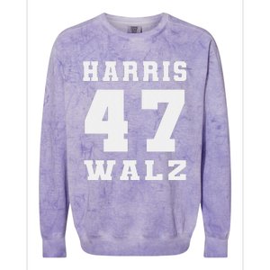 Harris Walz 2024 Election Kamala Harris Tim Walz 2024 Colorblast Crewneck Sweatshirt