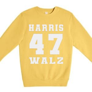 Harris Walz 2024 Election Kamala Harris Tim Walz 2024 Premium Crewneck Sweatshirt