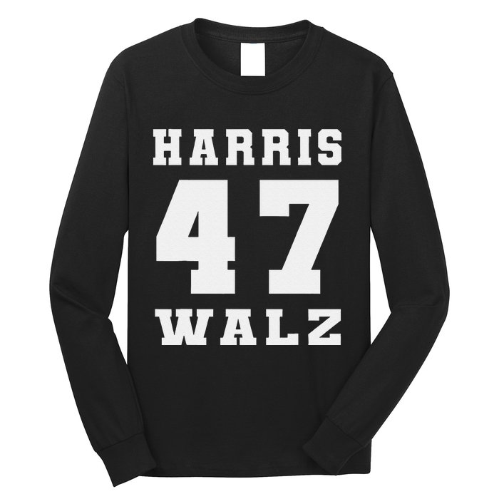 Harris Walz 2024 Election Kamala Harris Tim Walz 2024 Long Sleeve Shirt