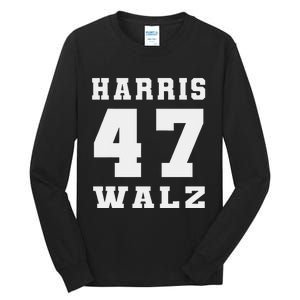 Harris Walz 2024 Election Kamala Harris Tim Walz 2024 Tall Long Sleeve T-Shirt