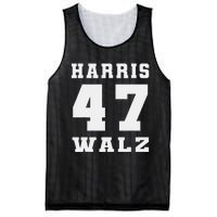 Harris Walz 2024 Election Kamala Harris Tim Walz 2024 Mesh Reversible Basketball Jersey Tank