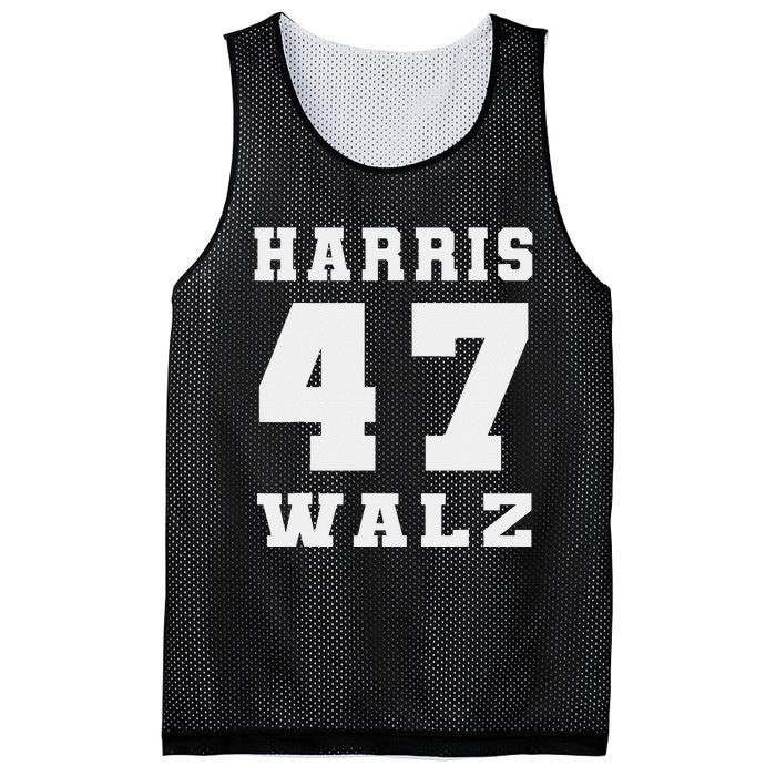 Harris Walz 2024 Election Kamala Harris Tim Walz 2024 Mesh Reversible Basketball Jersey Tank