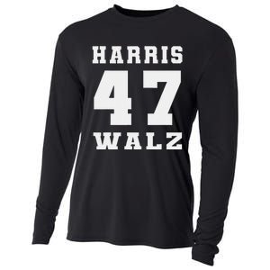 Harris Walz 2024 Election Kamala Harris Tim Walz 2024 Cooling Performance Long Sleeve Crew