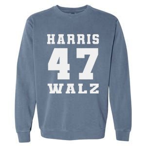 Harris Walz 2024 Election Kamala Harris Tim Walz 2024 Garment-Dyed Sweatshirt