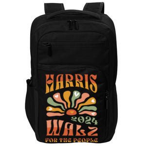 Harris Walz 2024 Election President Kamala Harris Tim Waltz Impact Tech Backpack