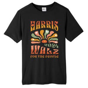 Harris Walz 2024 Election President Kamala Harris Tim Waltz Tall Fusion ChromaSoft Performance T-Shirt