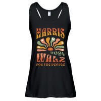 Harris Walz 2024 Election President Kamala Harris Tim Waltz Ladies Essential Flowy Tank