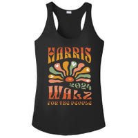 Harris Walz 2024 Election President Kamala Harris Tim Waltz Ladies PosiCharge Competitor Racerback Tank