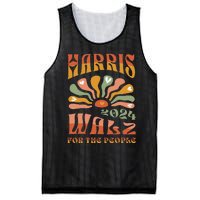 Harris Walz 2024 Election President Kamala Harris Tim Waltz Mesh Reversible Basketball Jersey Tank