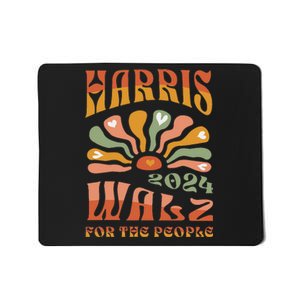 Harris Walz 2024 Election President Kamala Harris Tim Waltz Mousepad