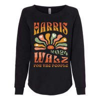 Harris Walz 2024 Election President Kamala Harris Tim Waltz Womens California Wash Sweatshirt