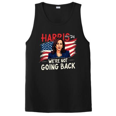 Harris Walz 2024 Kamala Harris 2024 Tim Walz 2024 Usa Flag PosiCharge Competitor Tank