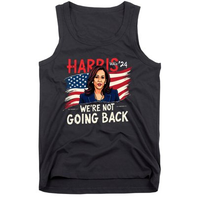 Harris Walz 2024 Kamala Harris 2024 Tim Walz 2024 Usa Flag Tank Top