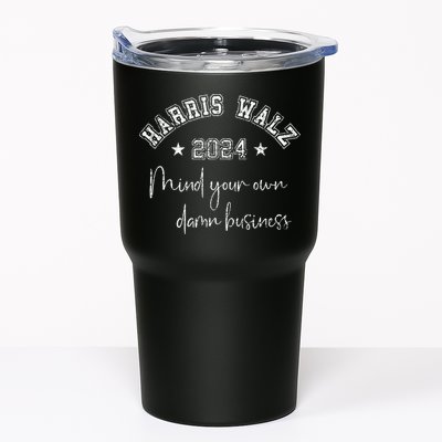 Harris Walz 2024 Mind Your Own Damn Business Us Vintage Tumbler